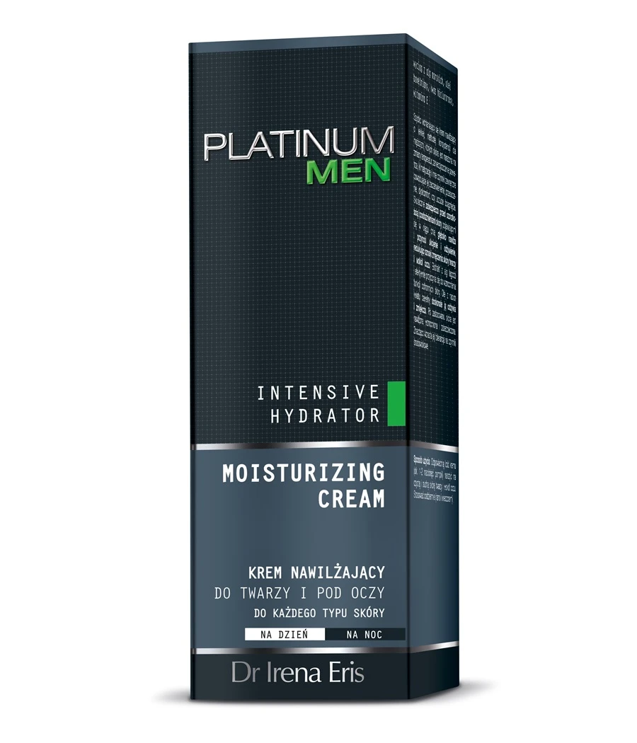  Dr Irena Eris Platinum Men Intensive Hydrator Moisturizing Face And Eye Area Cream 50 ml 