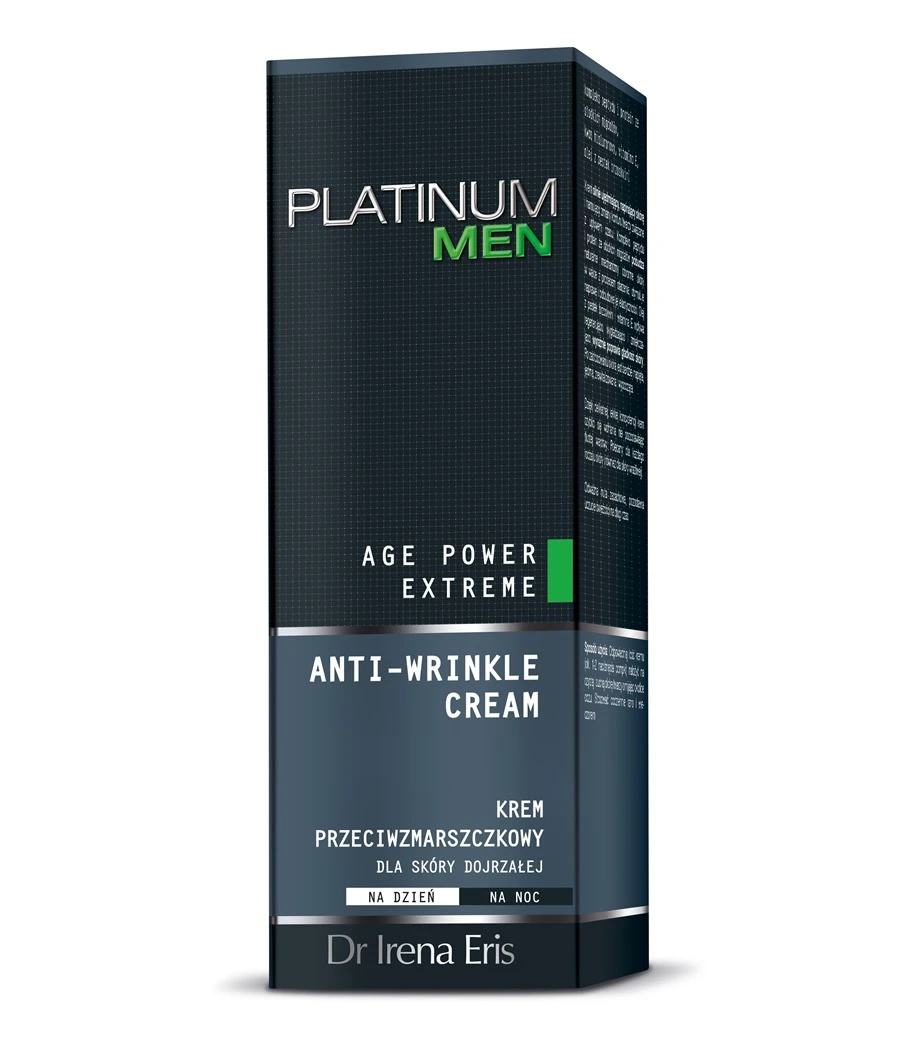  Dr Irena Eris Platinum Men Age Power Extreme Anti-wrinkle Cream 50 ml 